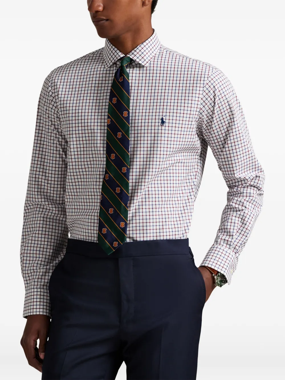 Polo Ralph Lauren Geruit overhemd Wit