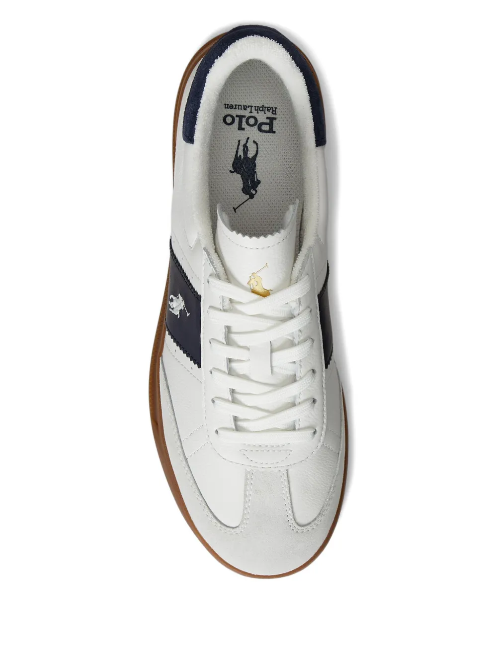 Polo Ralph Lauren Heritage leather sneakers White
