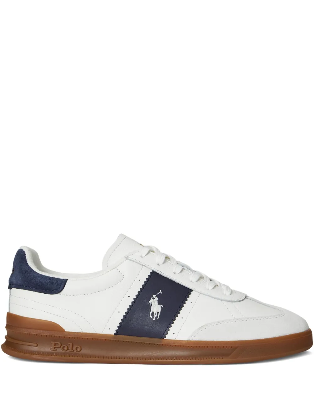 Polo Ralph Lauren Heritage leather sneakers White