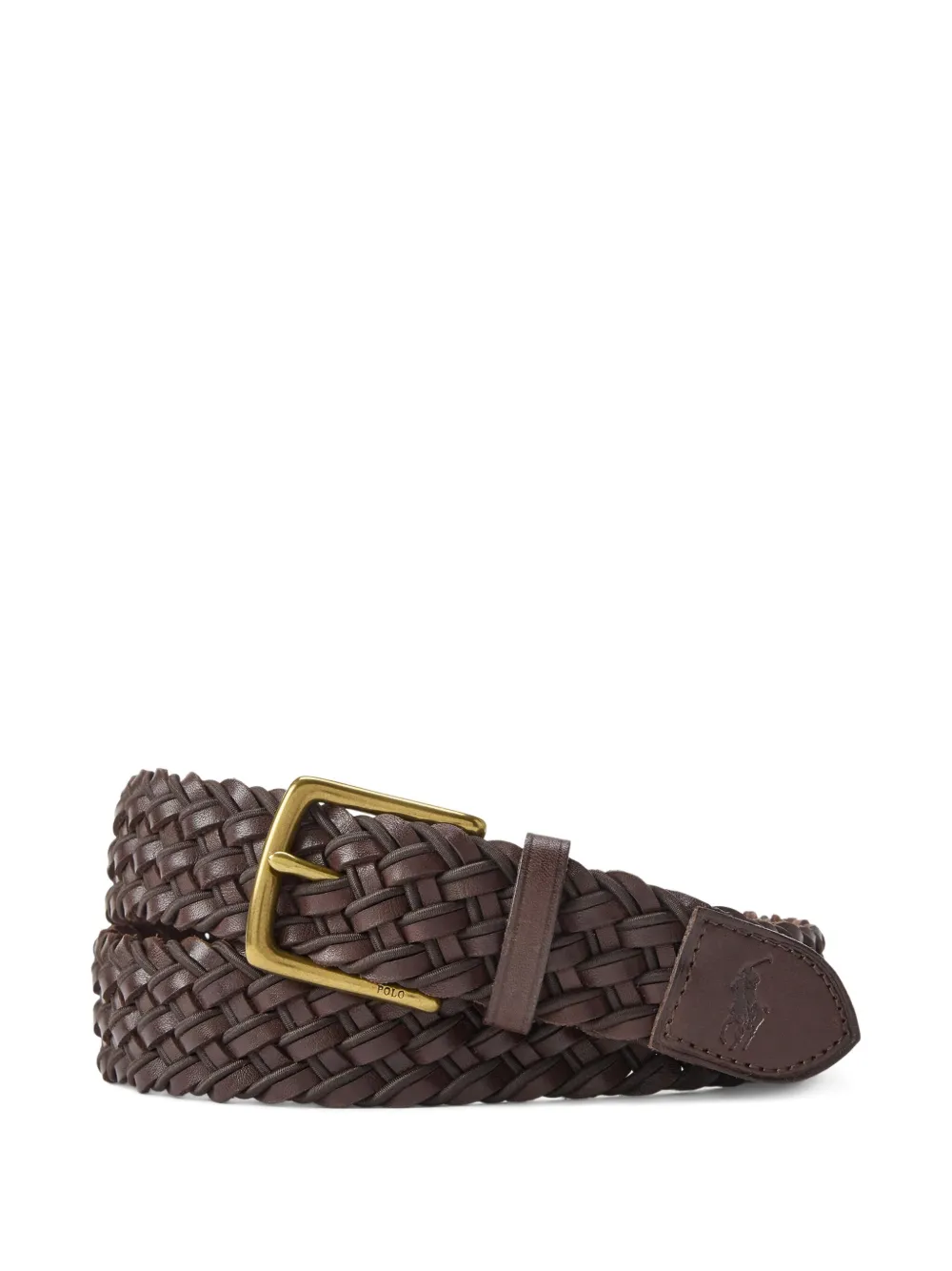Polo Ralph Lauren Woven Leather Belt