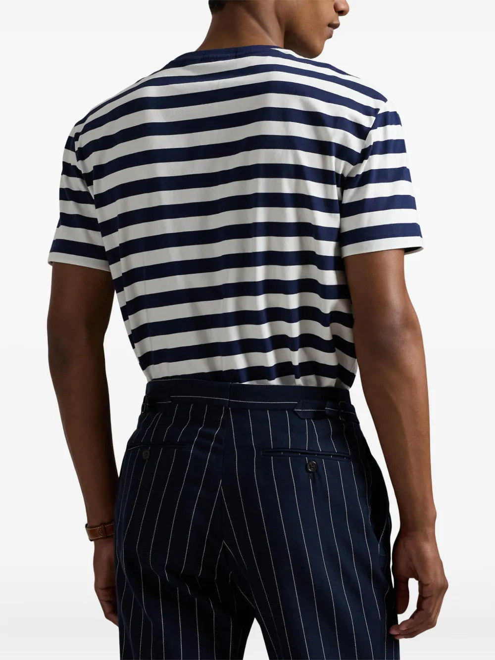 Polo Ralph Lauren Gestreept T-shirt Wit