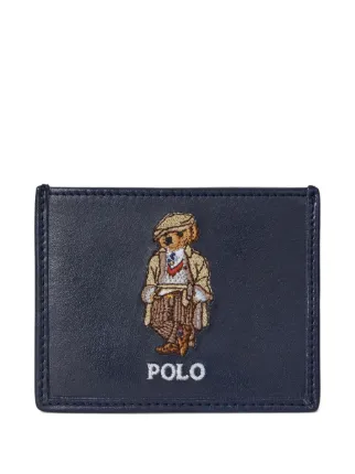 Polo Ralph Lauren Leather Cardholder | Blue | FARFETCH