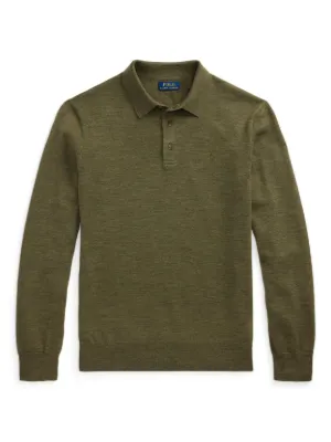Polo Ralph Lauren ケーブルニット ハーフジップセーター | ブラウン