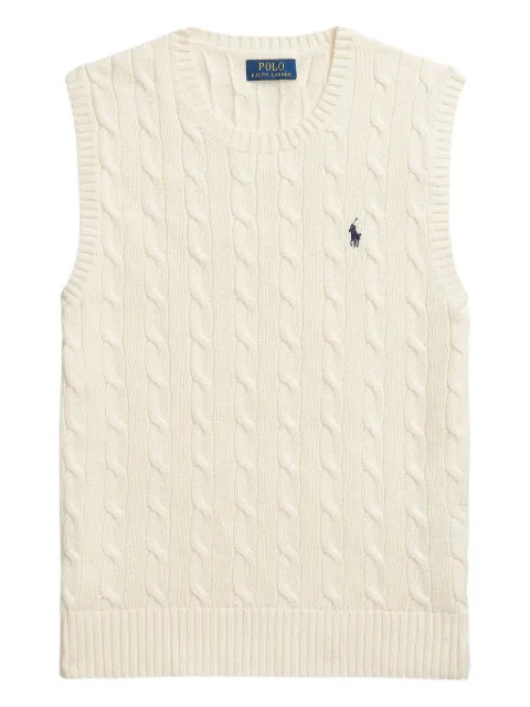 Polo Ralph Lauren cable-knit sleeveless vest