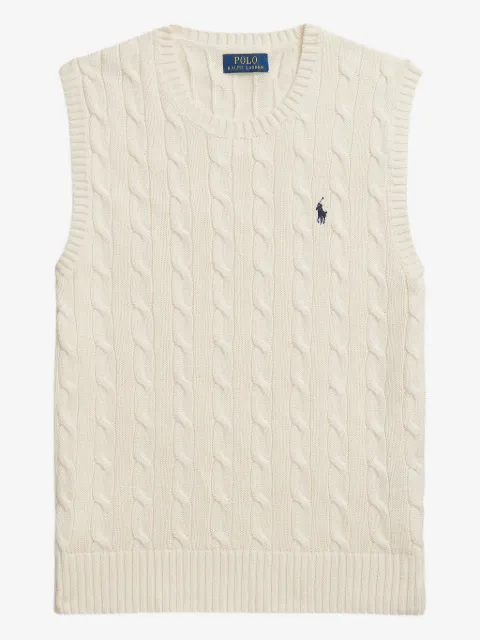 Polo Ralph Lauren cable-knit sleeveless vest