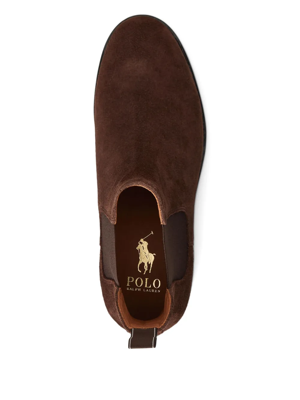 Polo Ralph Lauren Suède Chelsea laarzen Bruin