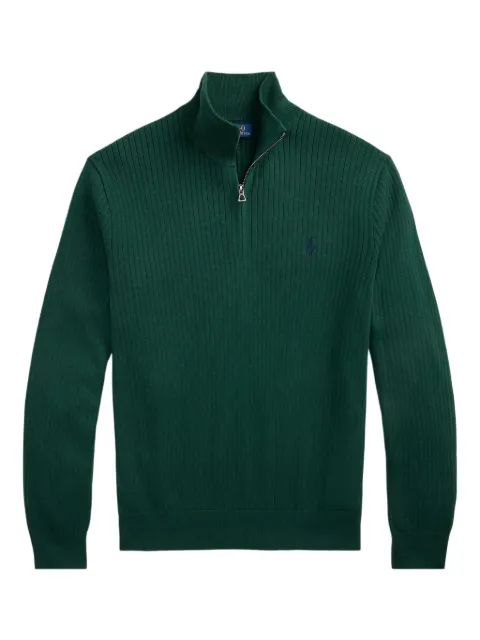 Polo Ralph Lauren ribbed zip-neck sweater