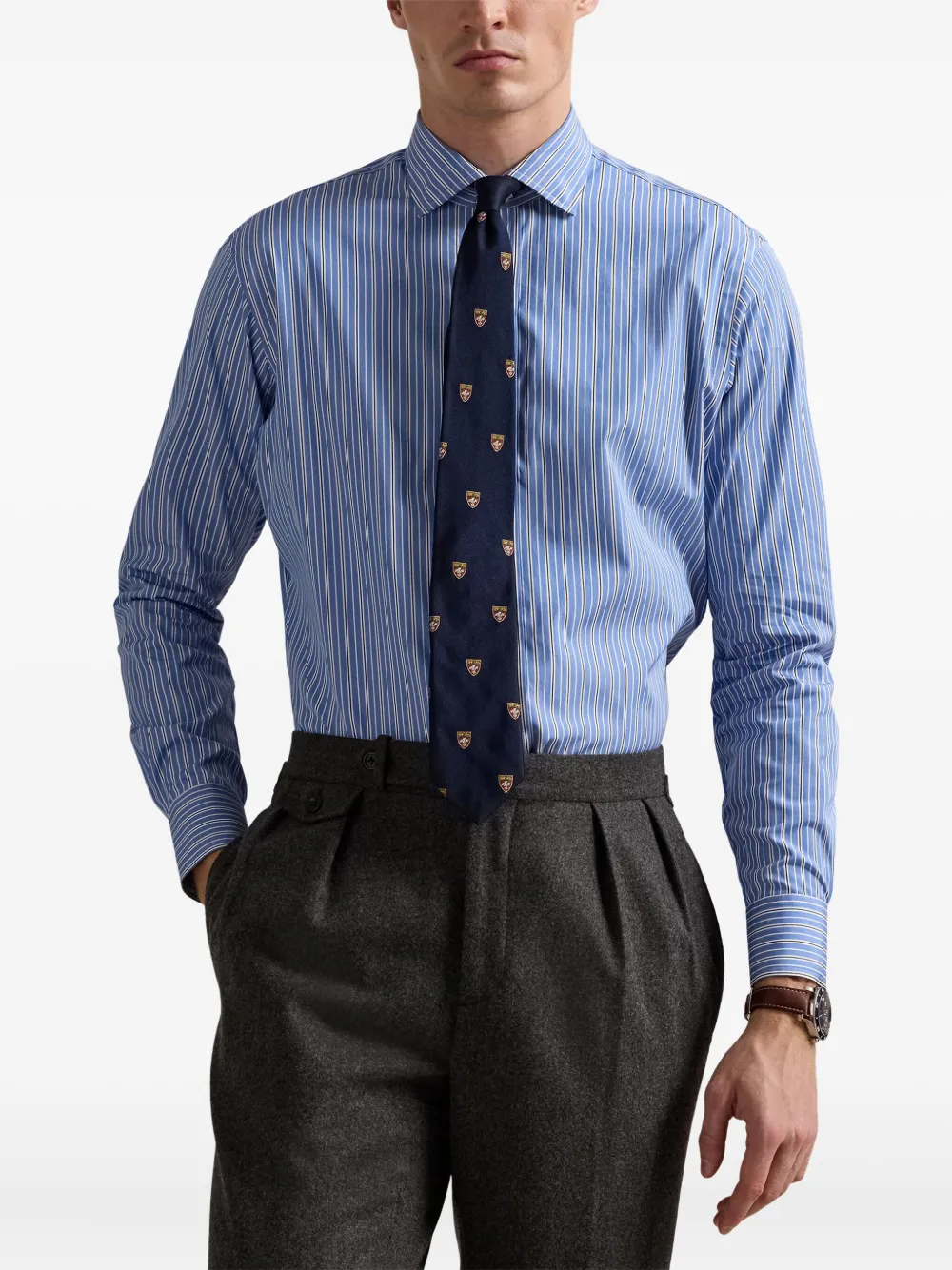 Polo Ralph Lauren Gestreept overhemd Blauw