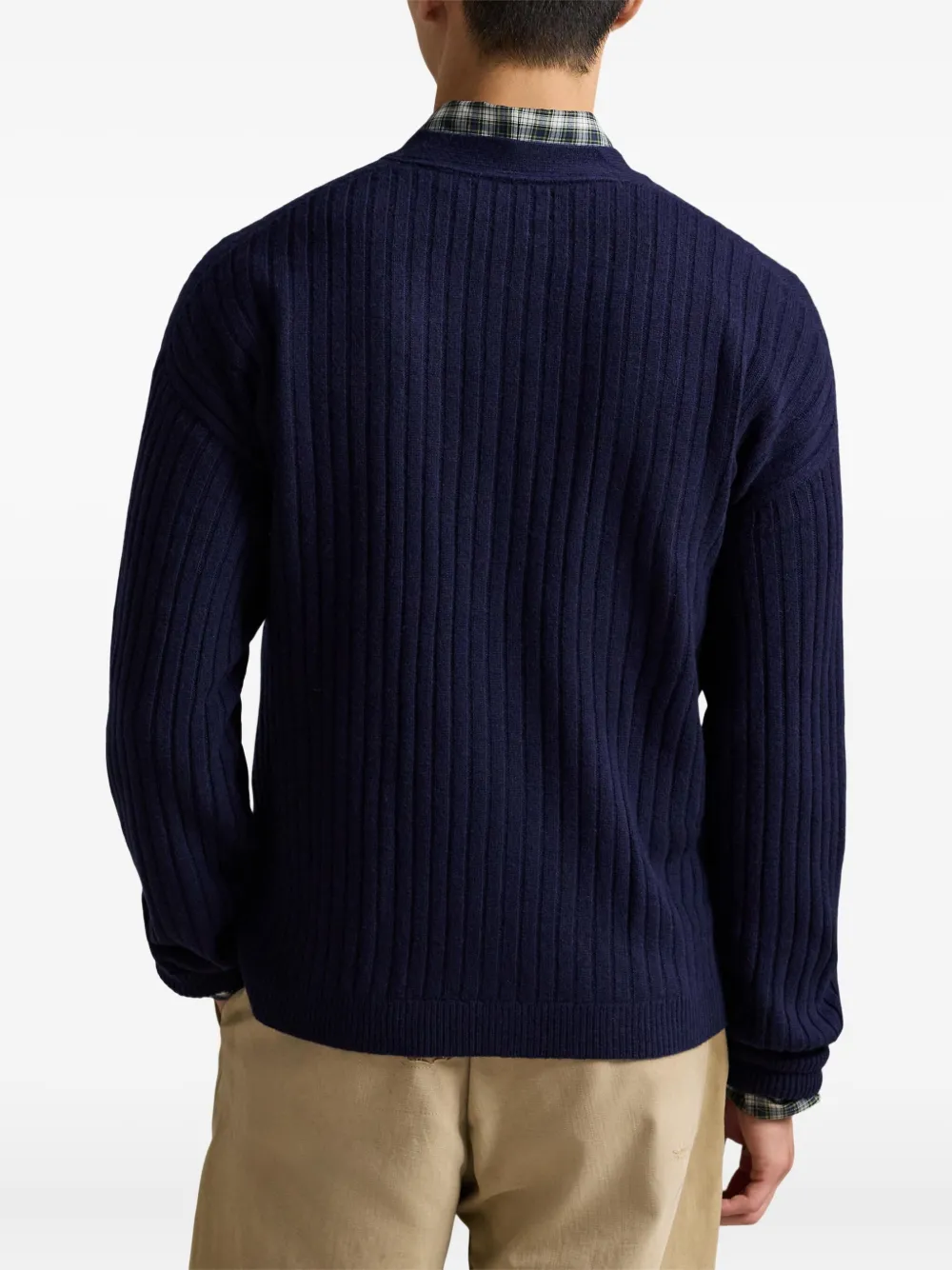 Polo Ralph Lauren Ribgebreid vest Blauw