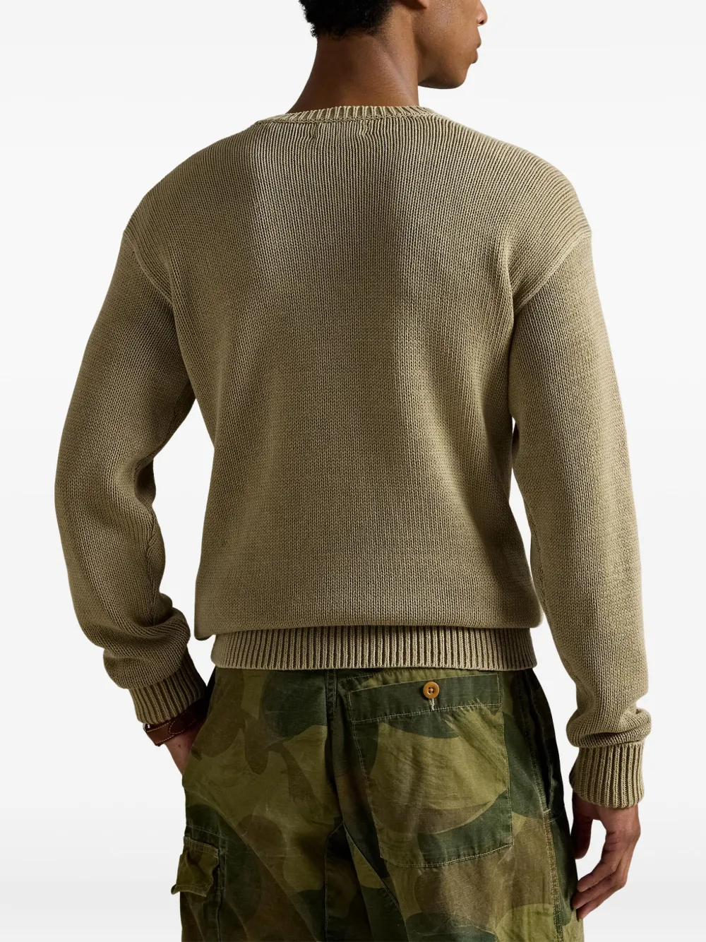 Polo Ralph Lauren Katoenen trui met lange mouwen Beige