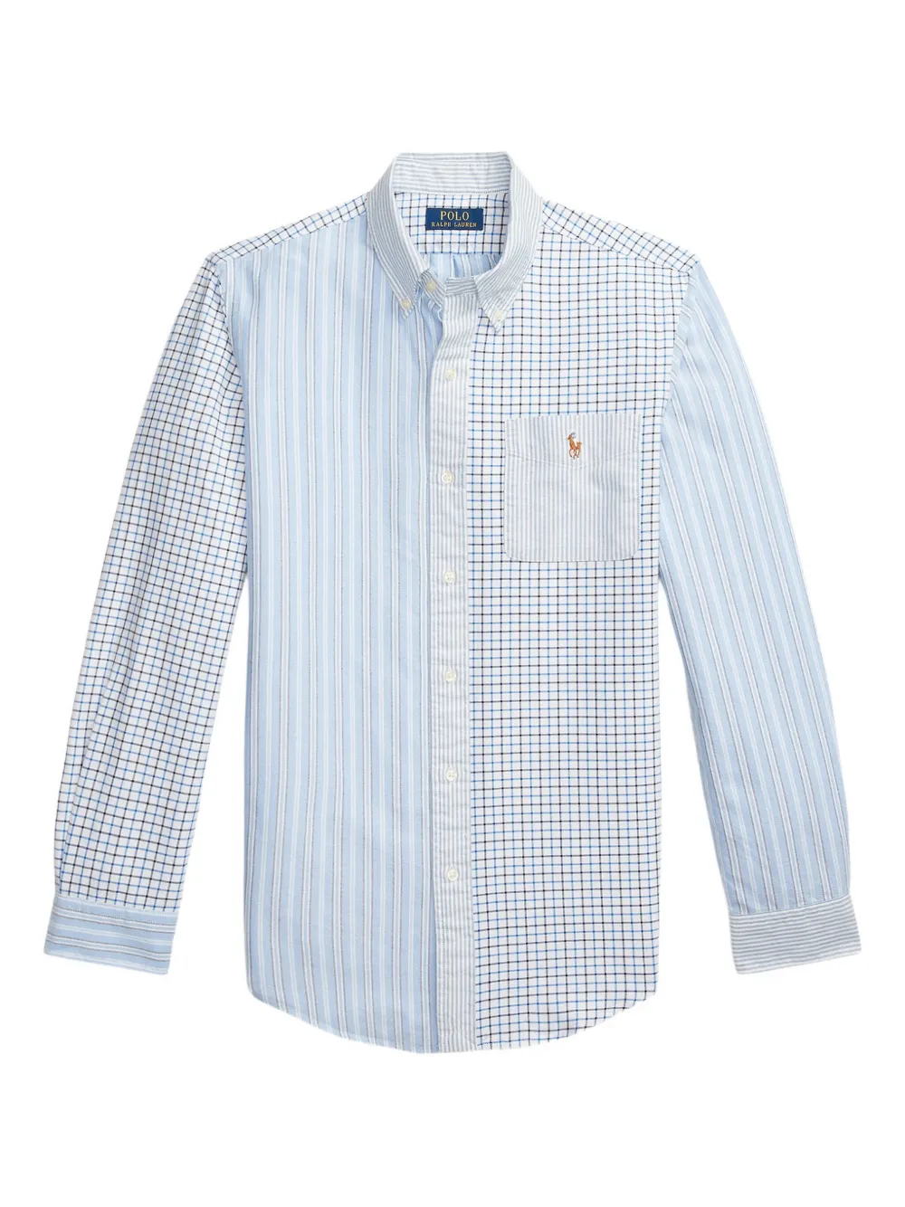 Polo Ralph Lauren Overhemd met geborduurd logo Blauw
