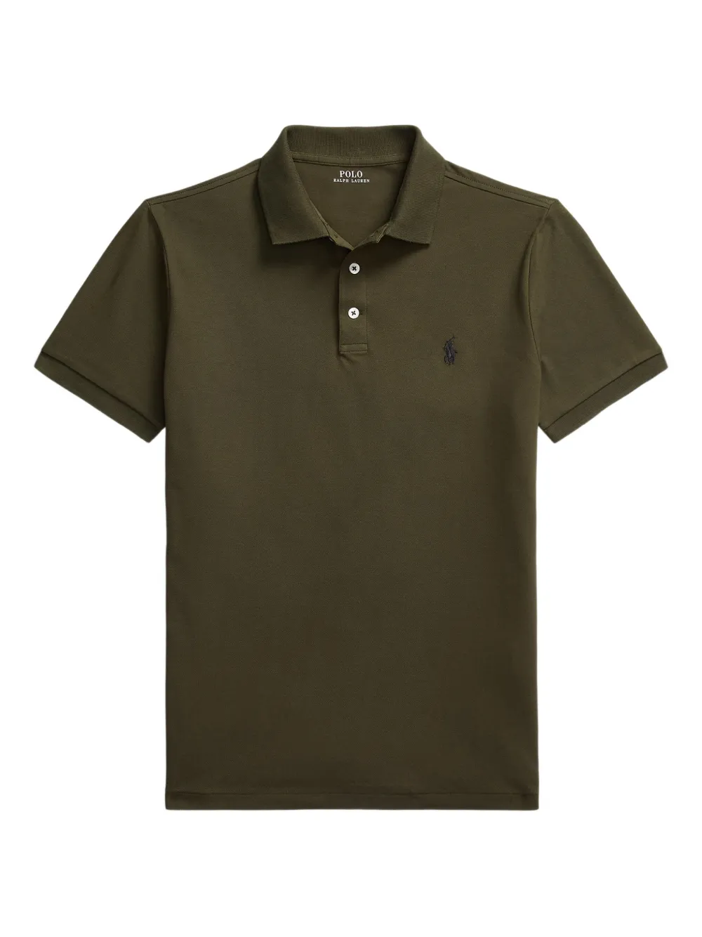 Polo Ralph Lauren embroidered-logo polo shirt - Verde