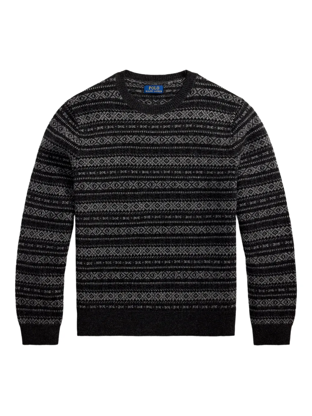 Polo Ralph Lauren Wollen trui met patroon Grijs