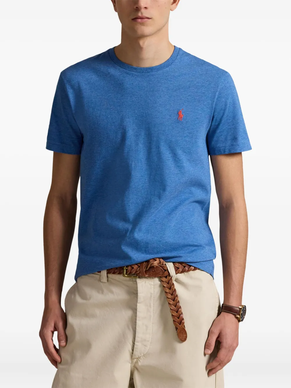 Polo Ralph Lauren T-shirt met ronde hals Blauw