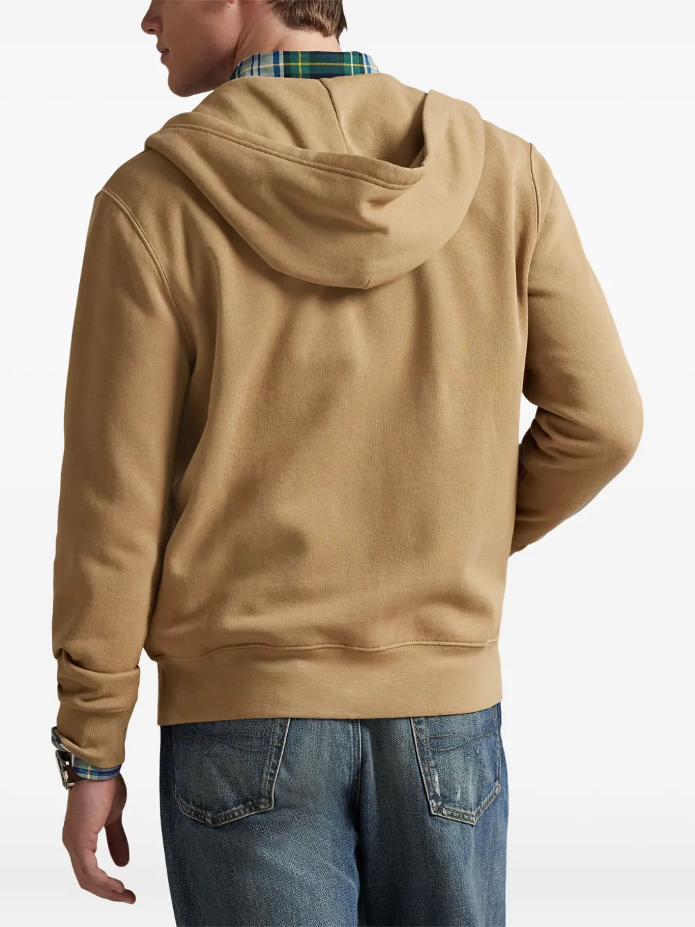 Polo Ralph Lauren Hoodie met rits Beige