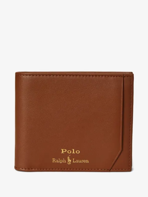 Polo Ralph Lauren medium leather bifold wallet