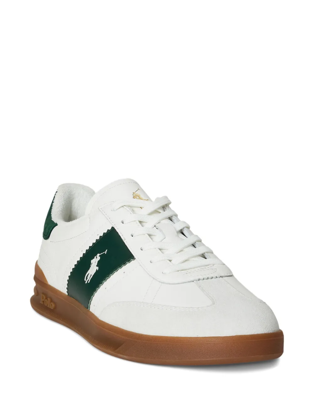 Polo Ralph Lauren Aera leather sneakers White