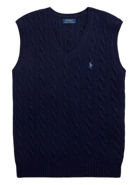 Polo Ralph Lauren cable-knit sleeveless sweater