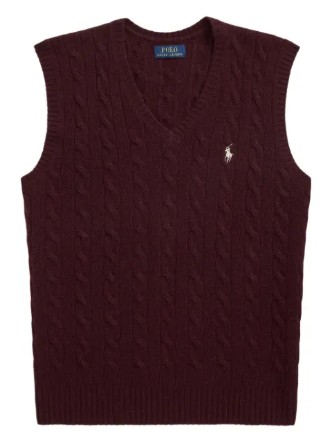 Polo Ralph Lauren cable-knit sleeveless sweater
