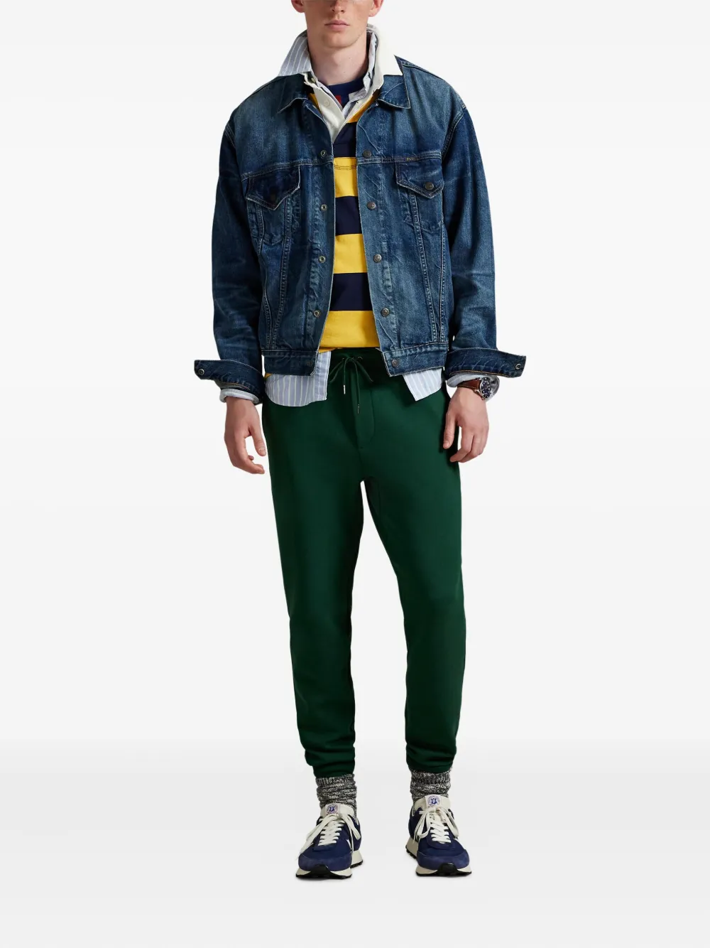 Polo Ralph Lauren Joggingbroek met geborduurd logo Groen