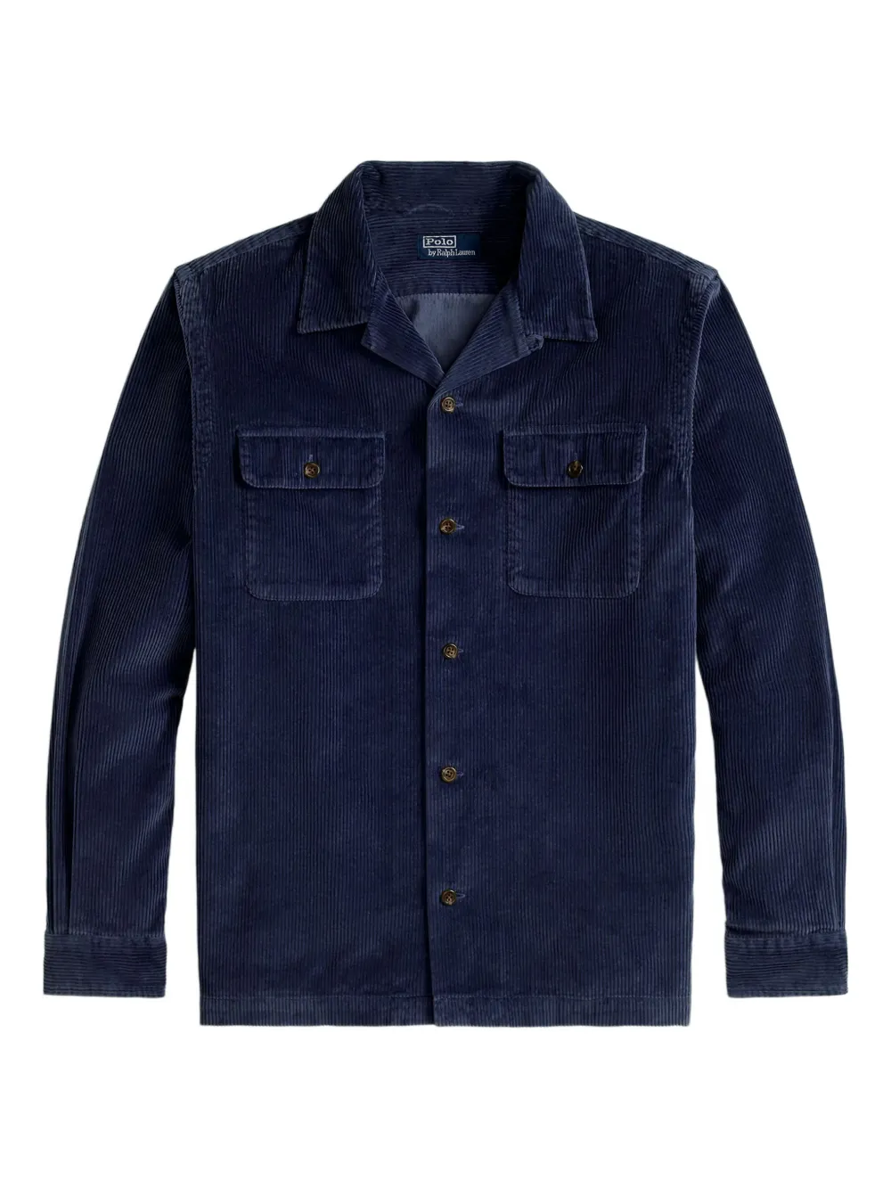 Polo Ralph Lauren Overhemd met opgestikte zakken Blauw