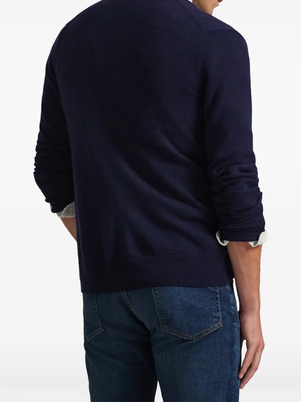 Polo Ralph Lauren Vest met geborduurd logo Blauw