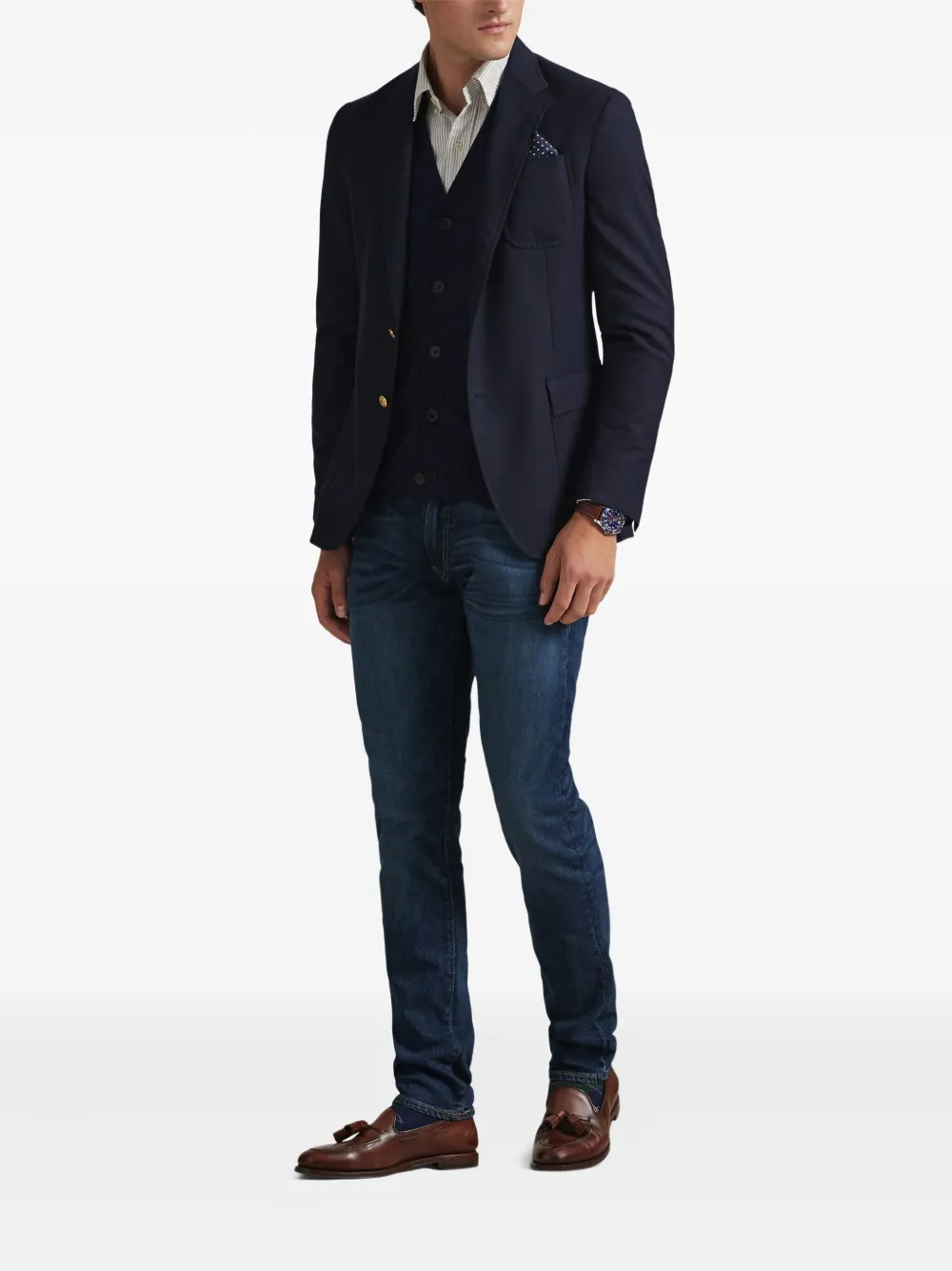 Polo Ralph Lauren logo-embroidered wool cardigan | Cardigans | Image 2