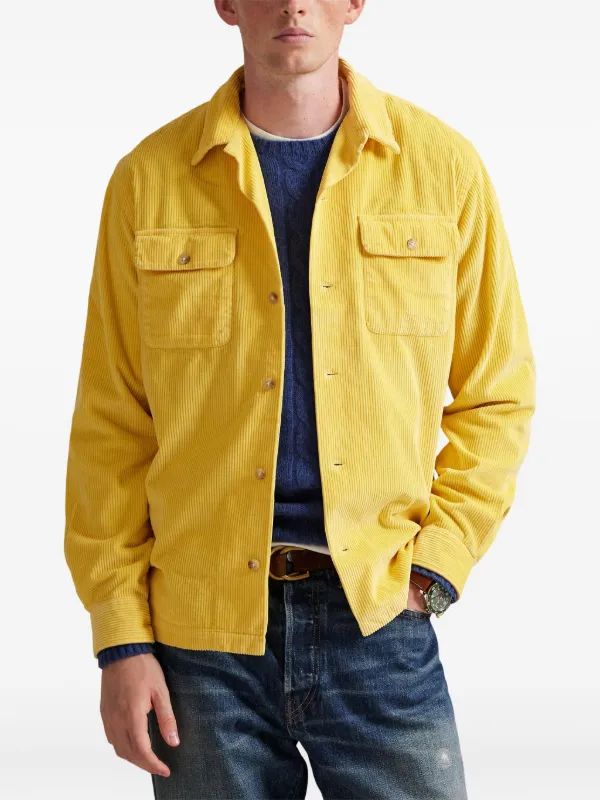 Polo Ralph Lauren コーデュロイ シャツジャケット | イエロー