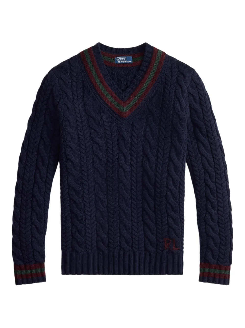 Polo Ralph Lauren ケーブルニット セーター - ブルー Polo Ralph Lauren ケーブルニット セーター - ブルー