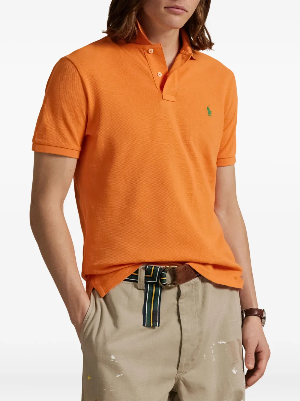 Polo Ralph Lauren Jersey poloshirt Oranje