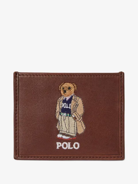 Polo Ralph Lauren  Polo Bear leather card holder