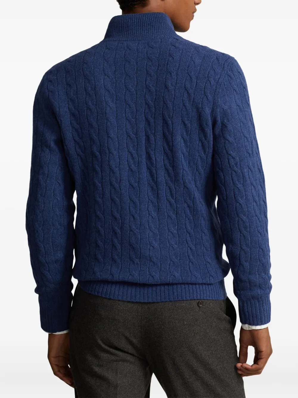 Polo Ralph Lauren Kabelgebreide trui Blauw