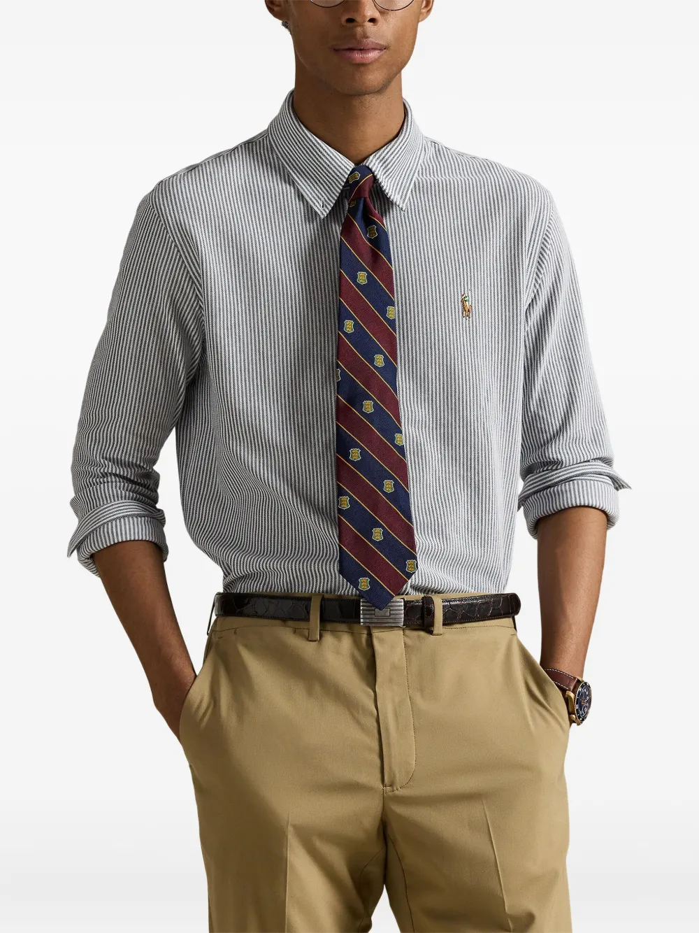 Polo Ralph Lauren Gestreept overhemd Blauw