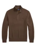 Polo Ralph Lauren quarter-zip pullover sweater - Brown