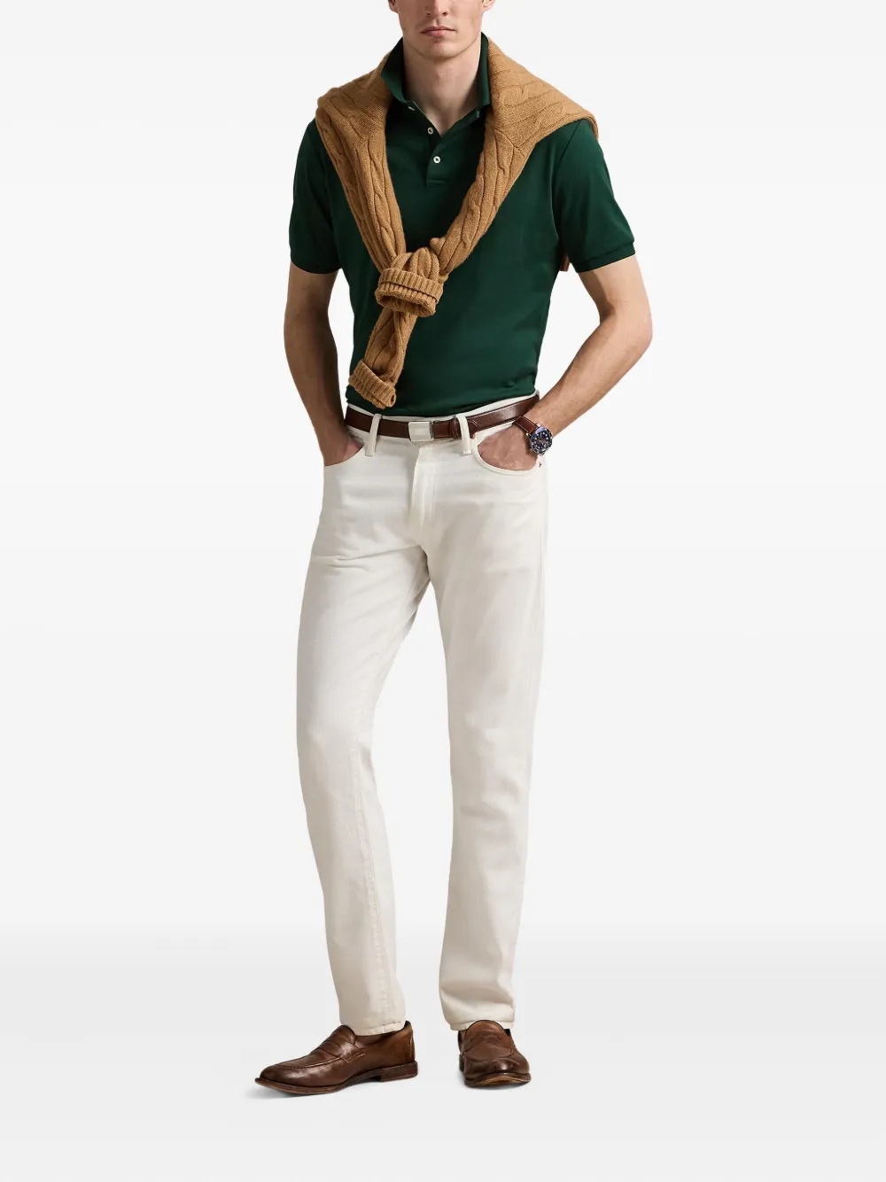 Polo Ralph Lauren Poloshirt met logo Groen