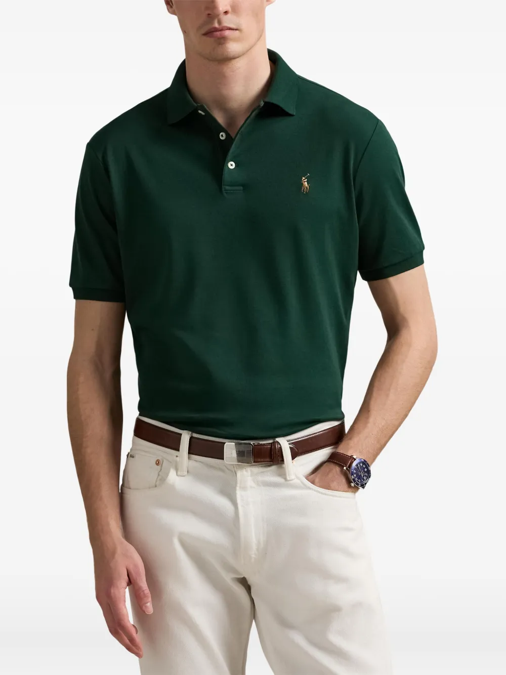 Polo Ralph Lauren Poloshirt met logo Groen