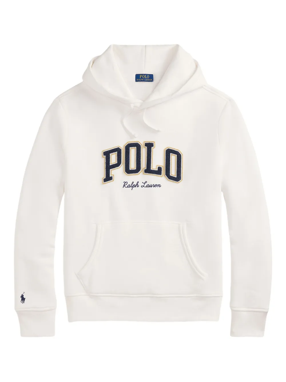 Polo Ralph Lauren Hoodie met geborduurd logo Wit