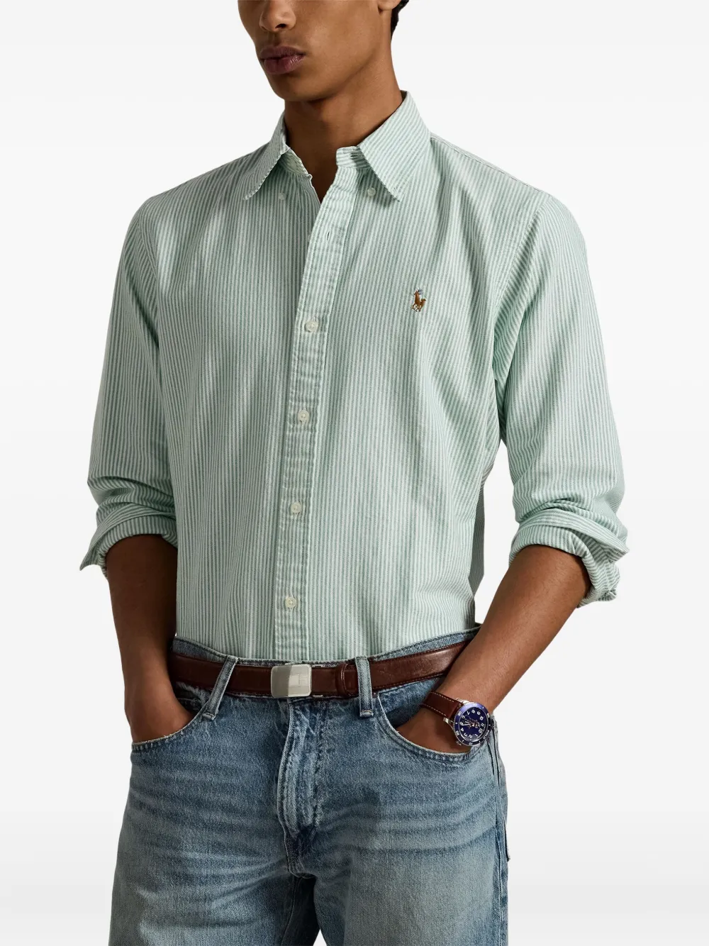 Polo Ralph Lauren Polo Pony overhemd Groen