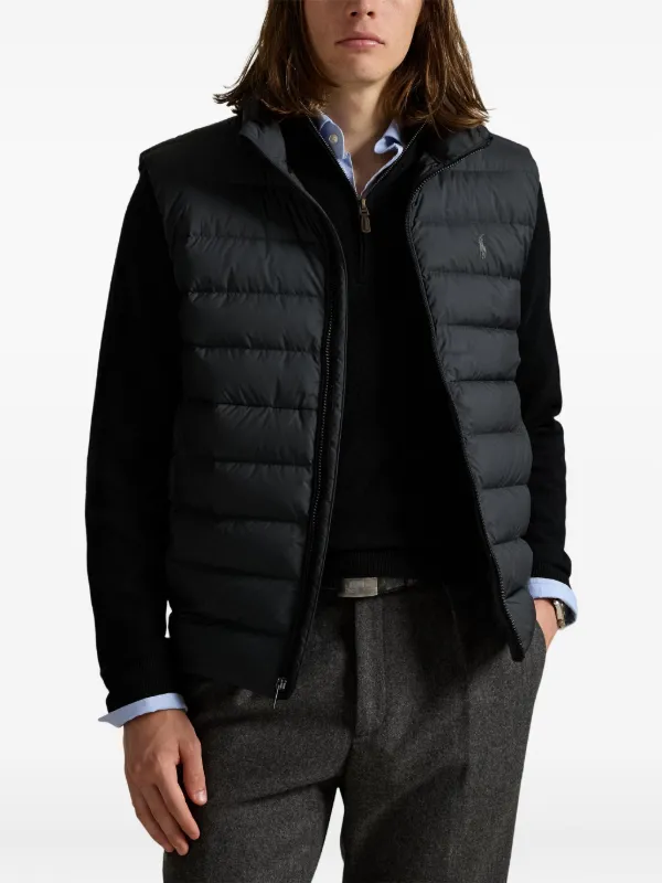 Polo Ralph Lauren キルティング ベスト | ブラック | FARFETCH JP