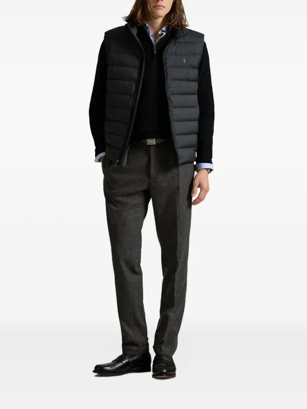 Polo Ralph Lauren キルティング ベスト | ブラック | FARFETCH JP