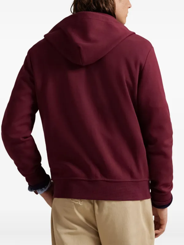 Polo Ralph Lauren ジップアップ パーカー | レッド | FARFETCH JP