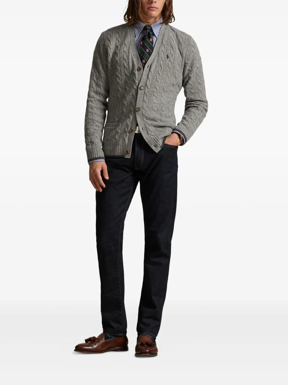 Polo Ralph Lauren cable-knit cardigan | Cardigans | Image 2