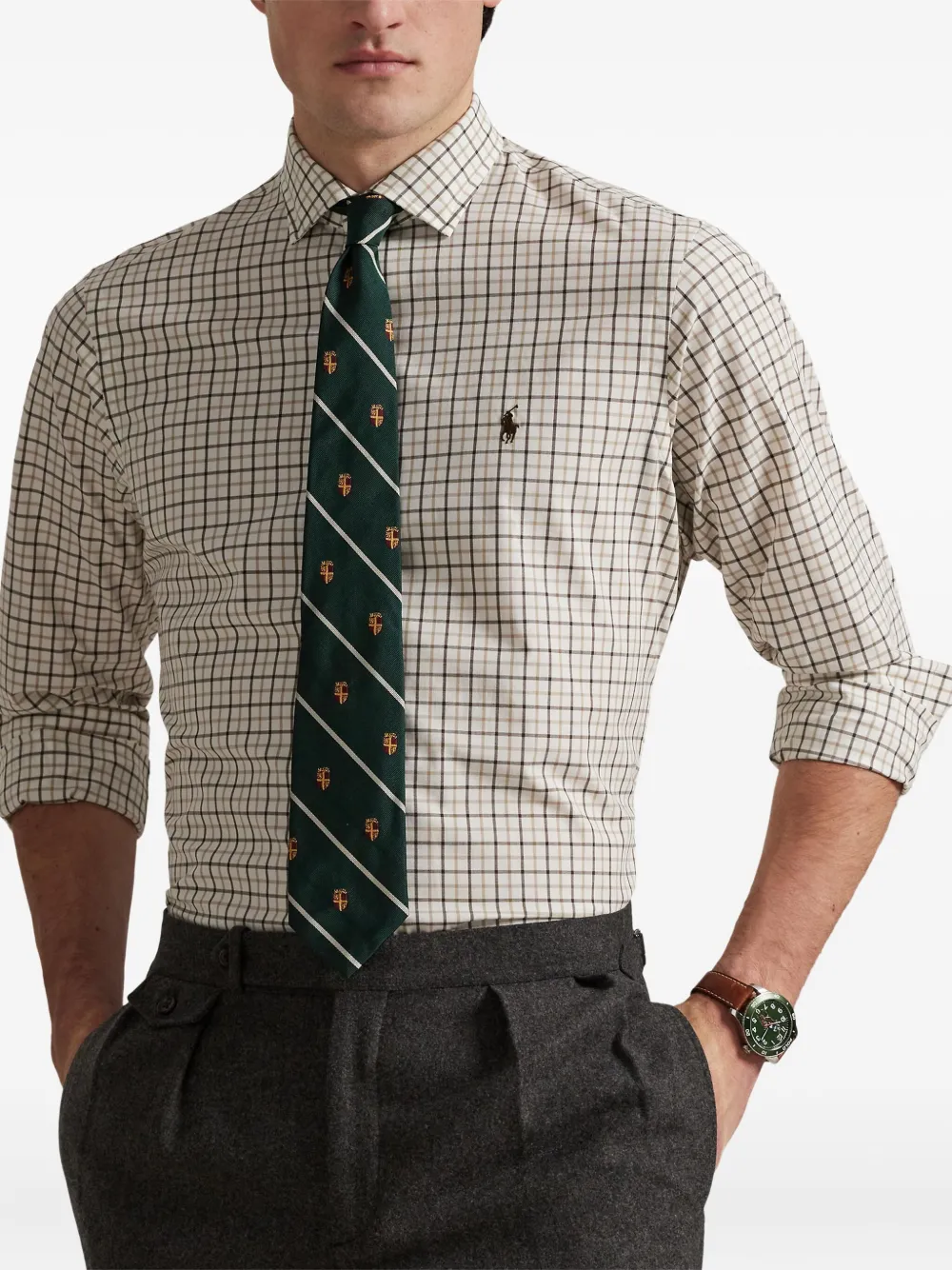 Polo Ralph Lauren Overhemd met lange mouwen Wit