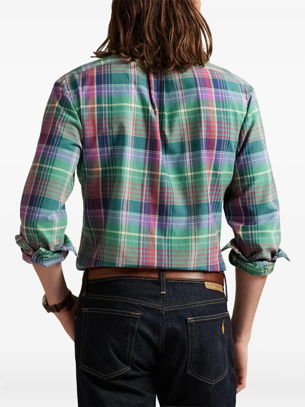 Polo Ralph Lauren Geruit overhemd Groen