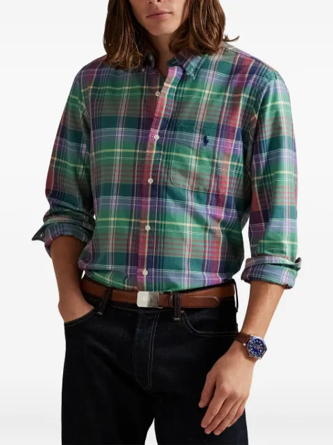 Polo Ralph Lauren plaid-pattern shirt