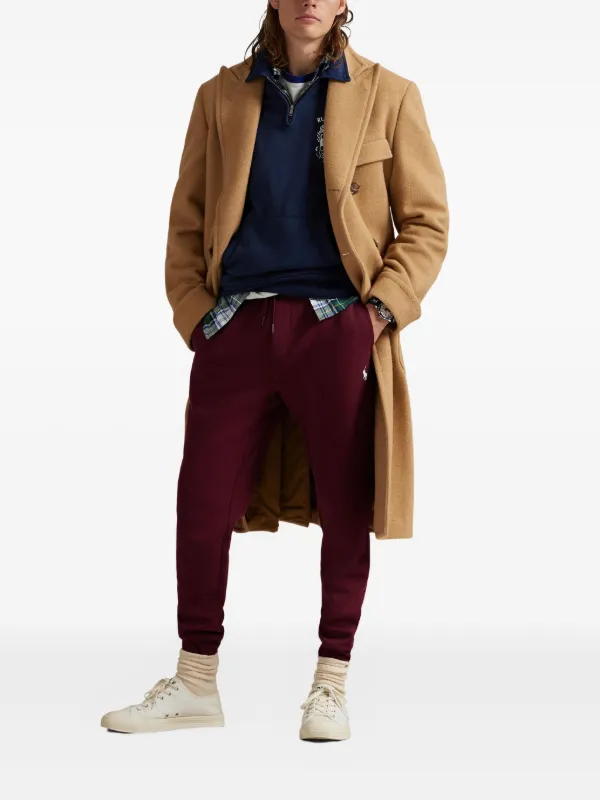 Polo Ralph Lauren double-knit Track Pants | Red | FARFETCH