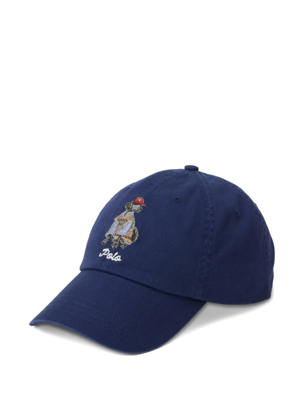 Polo Ralph Lauren dog-motif baseball cap | Blue | Image 1