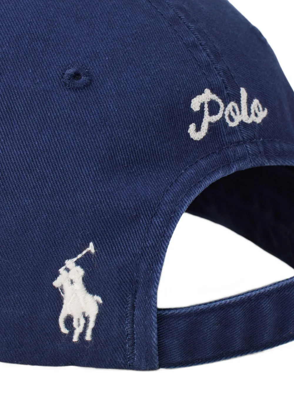 Polo Ralph Lauren Honkbalpet met hondenpatroon Blauw