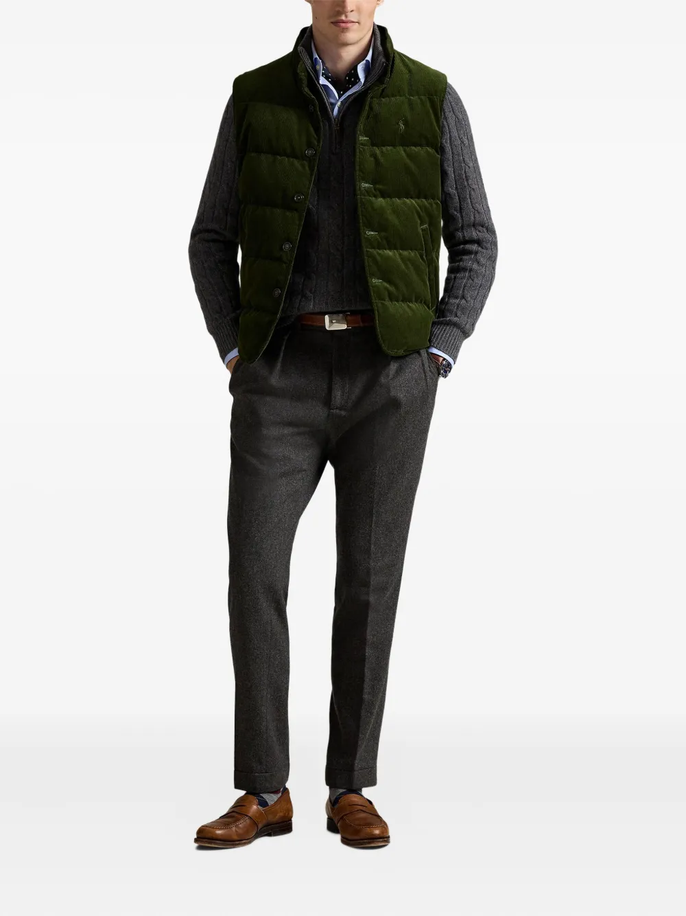 Polo Ralph Lauren corduroy-padded gilet | Waistcoats & Gilets | Image 2