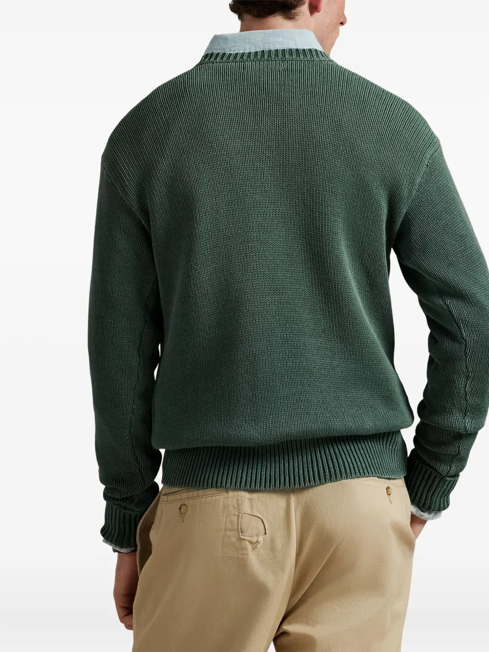 Polo Ralph Lauren Katoenen trui met lange mouwen Groen